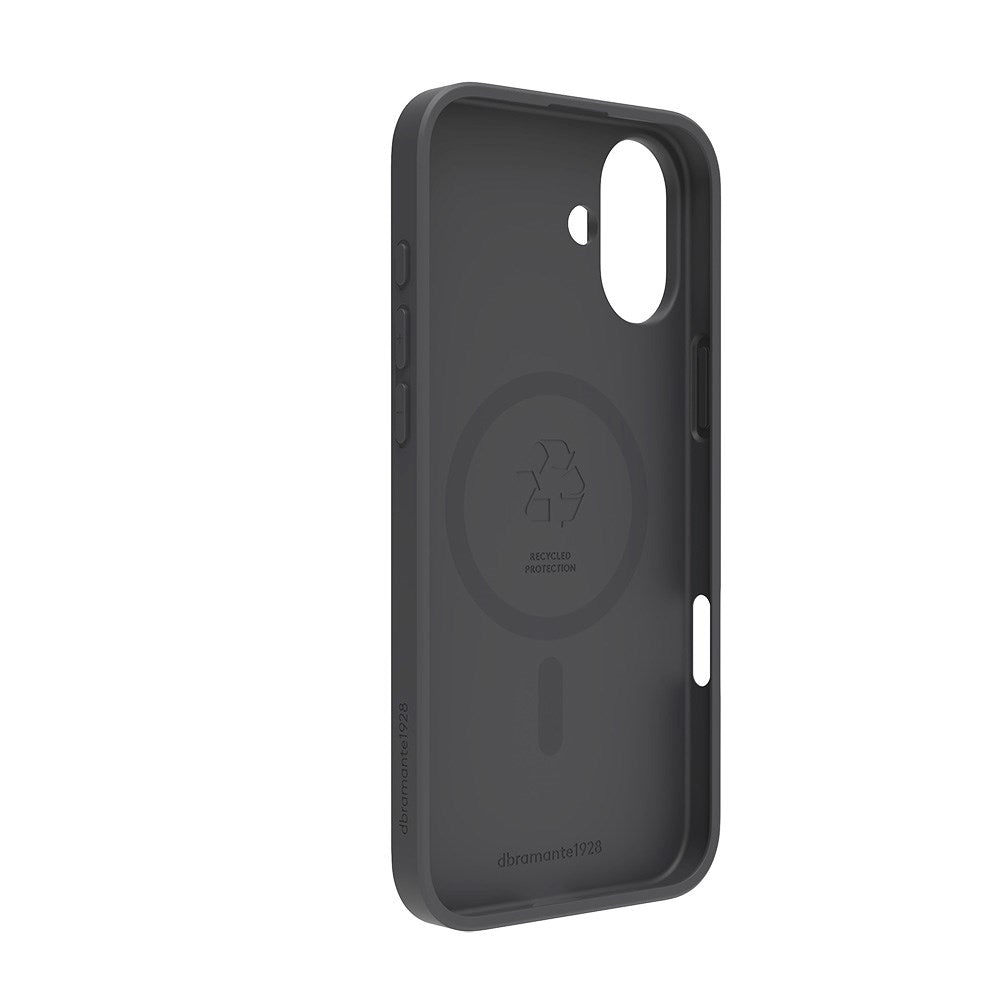 iPhone 16 Plus dbramante1928 Greenland Skal - 100% Återvunnen Plast - MagSafe Kompatibel - Night Black