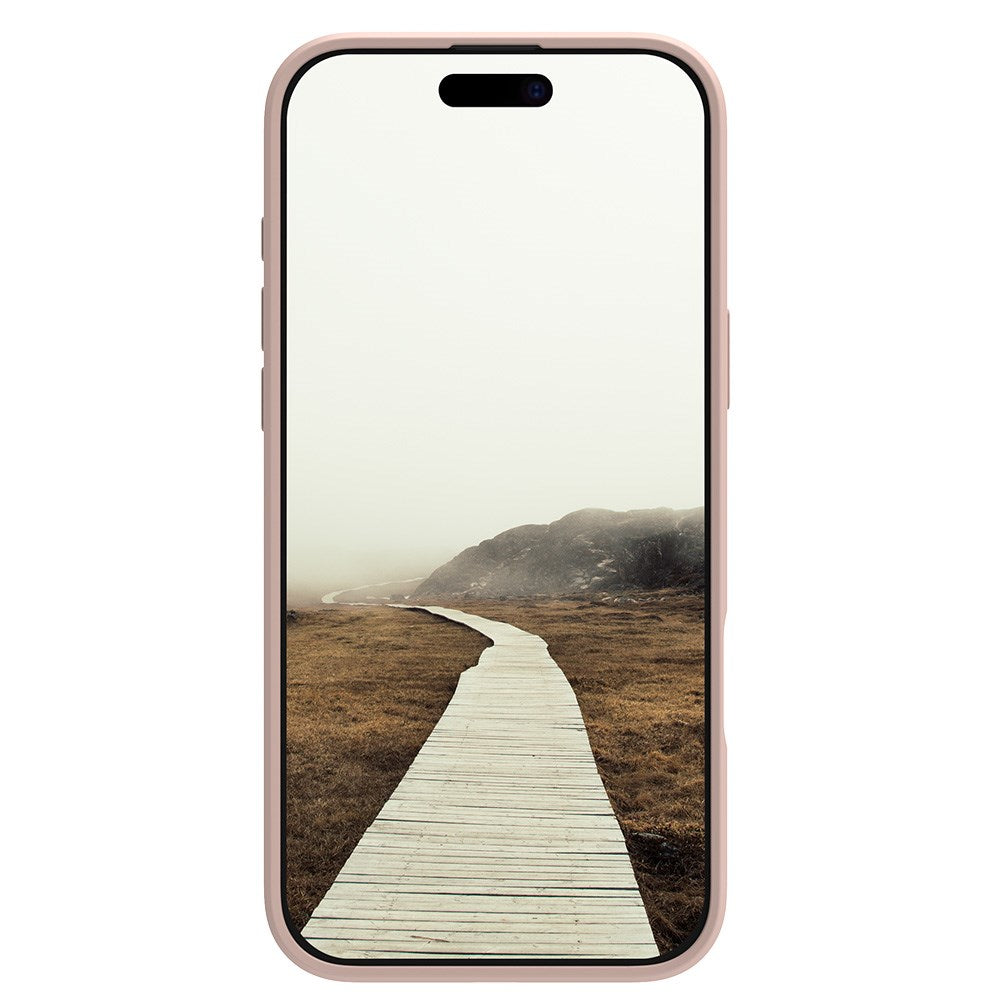 iPhone 16 Pro Max dbramante1928 Greenland Skal - 100% Återvunnen Plast - MagSafe Kompatibel - Pink Sand