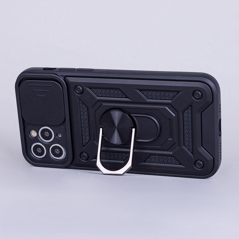 iPhone 17e / 16e TFO Defender Slide Skal - Svart