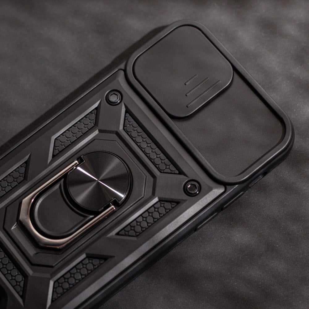 iPhone 17e / 16e TFO Defender Slide Skal - Svart