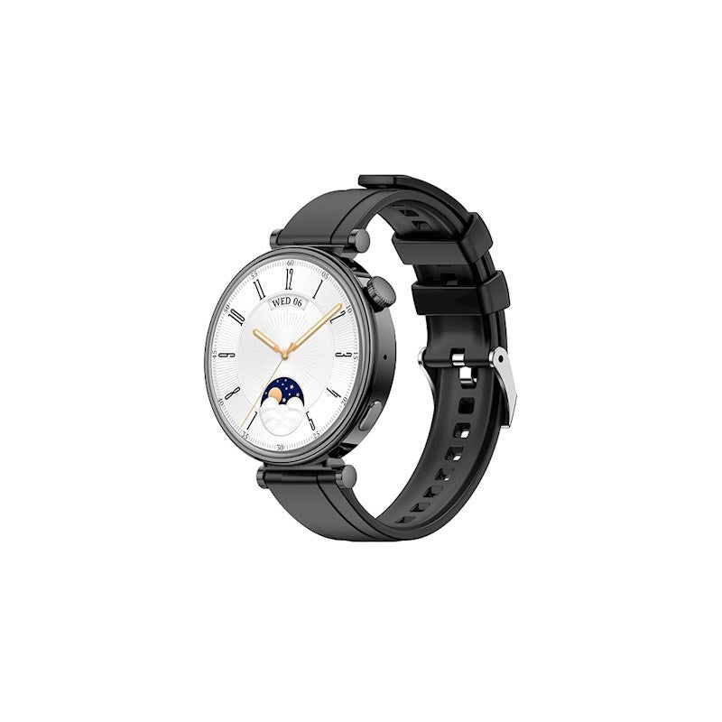 XO GT4 Mini Smartwatch med Utbytbara Urtavlor - Svart