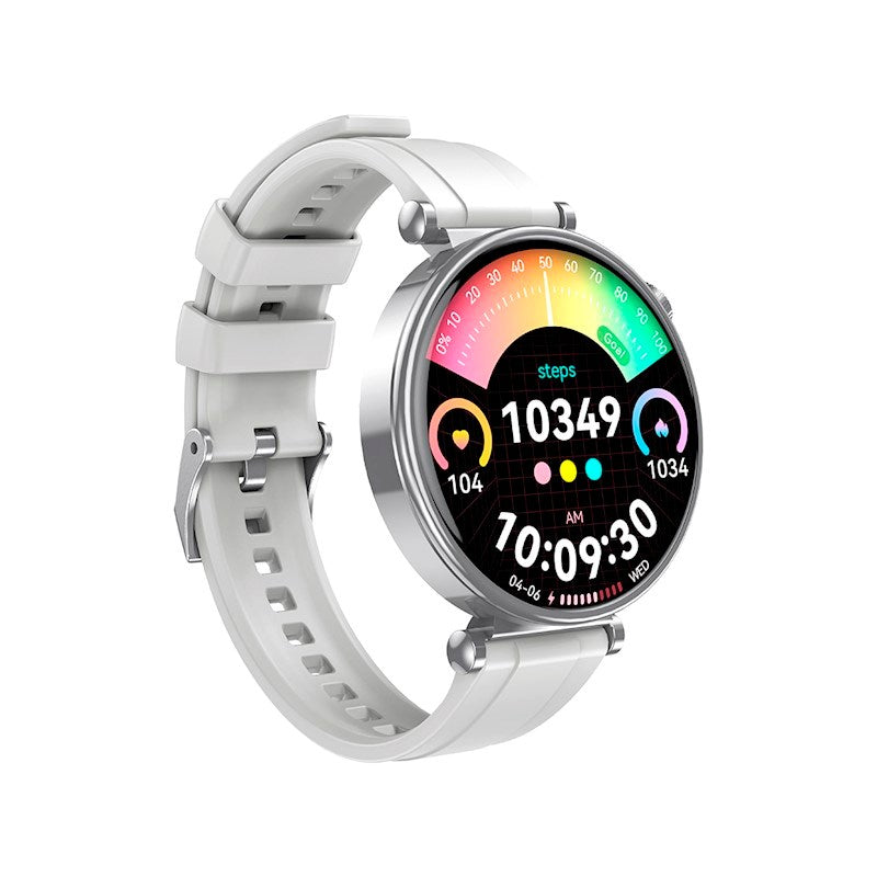 XO GT4 Mini Smartwatch med Utbytbara Urtavlor - Silver