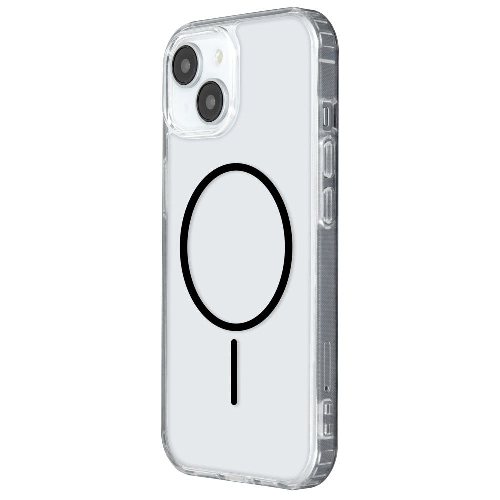 iPhone 17 TFO Anti-Shock Thin Skal - MagSafe Kompatibel - Genomskinlig / Svart