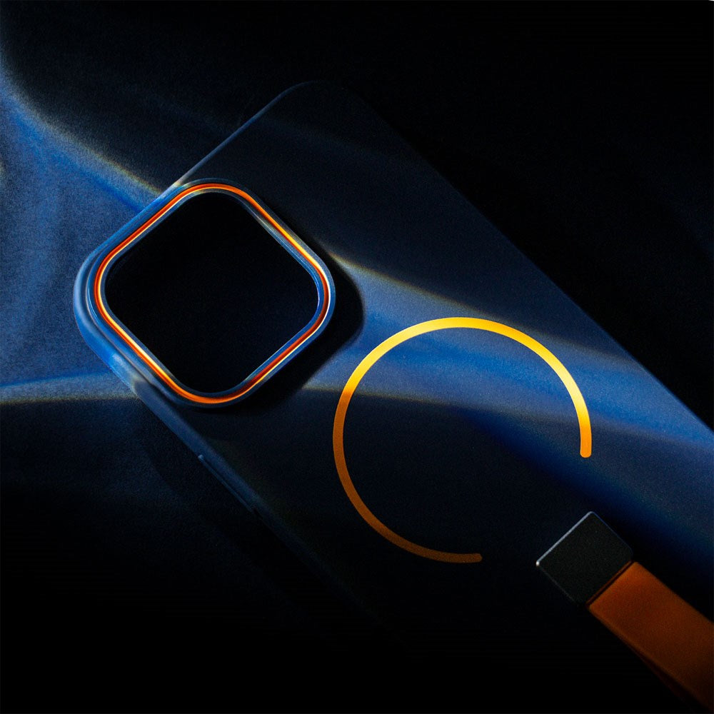 iPhone 16 Pro TFO Loop Thin Skal - MagSafe Kompatibel - Mörkblå