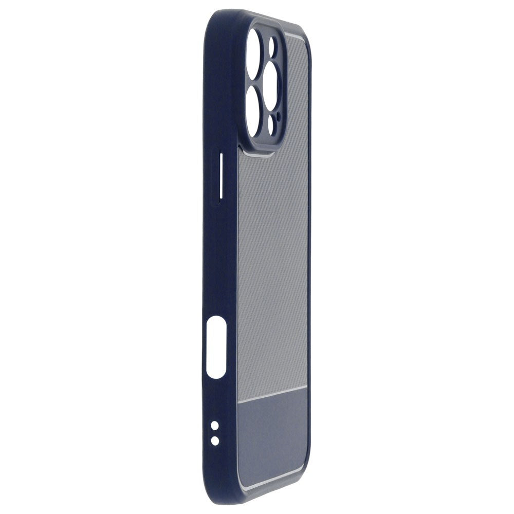 iPhone 17 Pro TFO Simple Carbon Skal - Blå