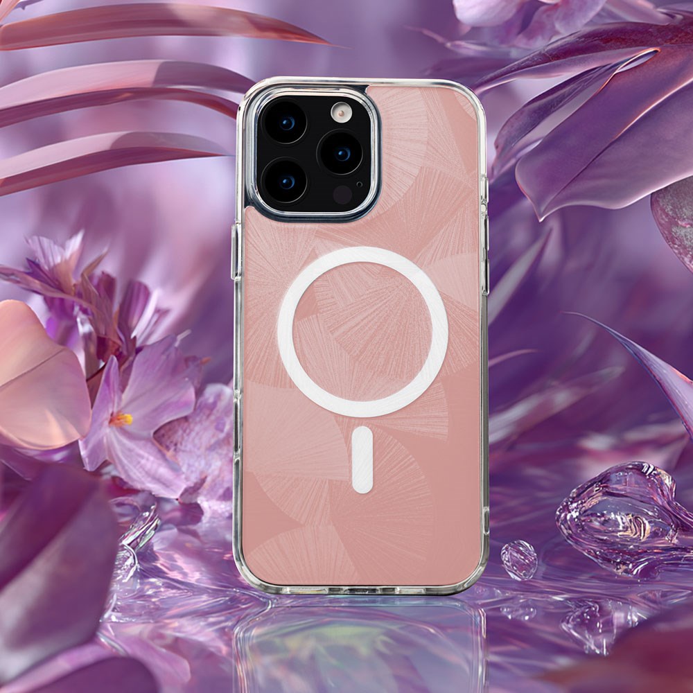 iPhone 17 TFO Flash Skal - MagSafe Kompatibel - Rosa