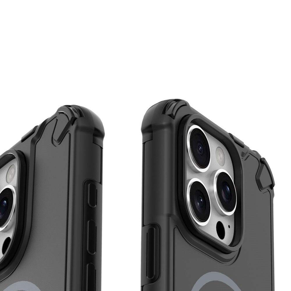 iPhone 16 Pro TFO Defender Hybrid Skal - MagSafe Kompatibel - Svart