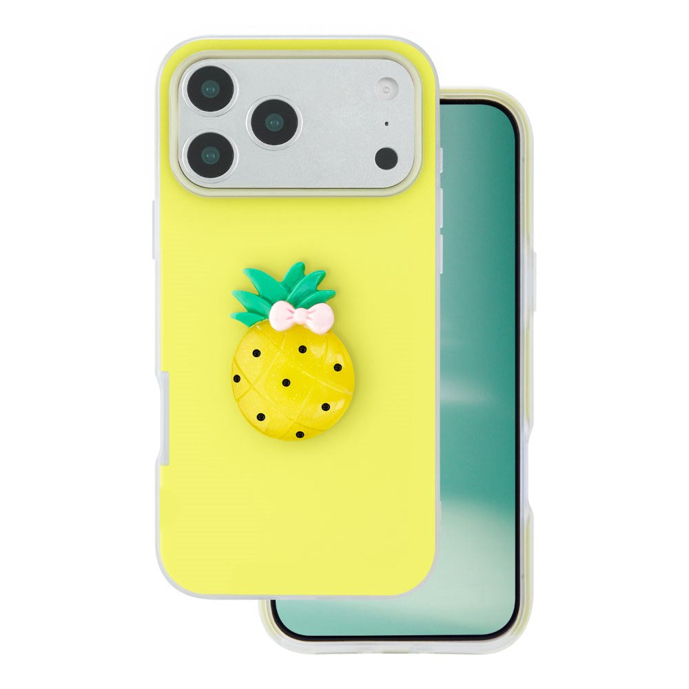 iPhone 17 Pro TFO 3D Frukt Skal – Ananas