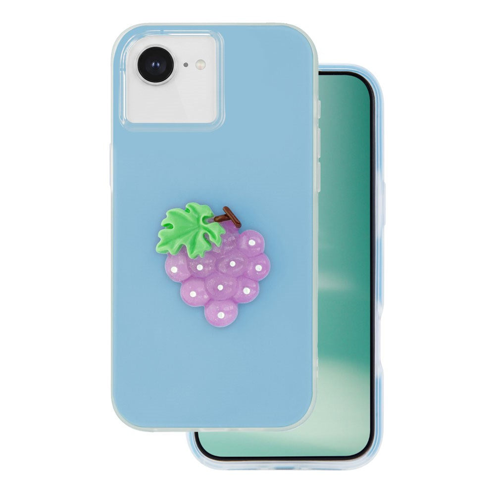 iPhone 17e / 16e TFO 3D Frukt Skal – Druvor