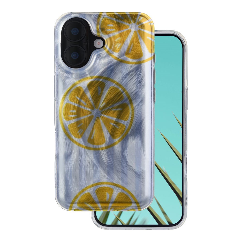 iPhone 17 TFO Ultra Trendy Sommar Skal - Lemon