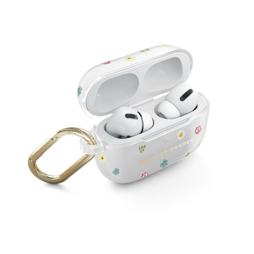 iDeal of Sweden AirPods Pro (1. & 2. Gen.) Clear Case med Karbinhake - Petite Floral