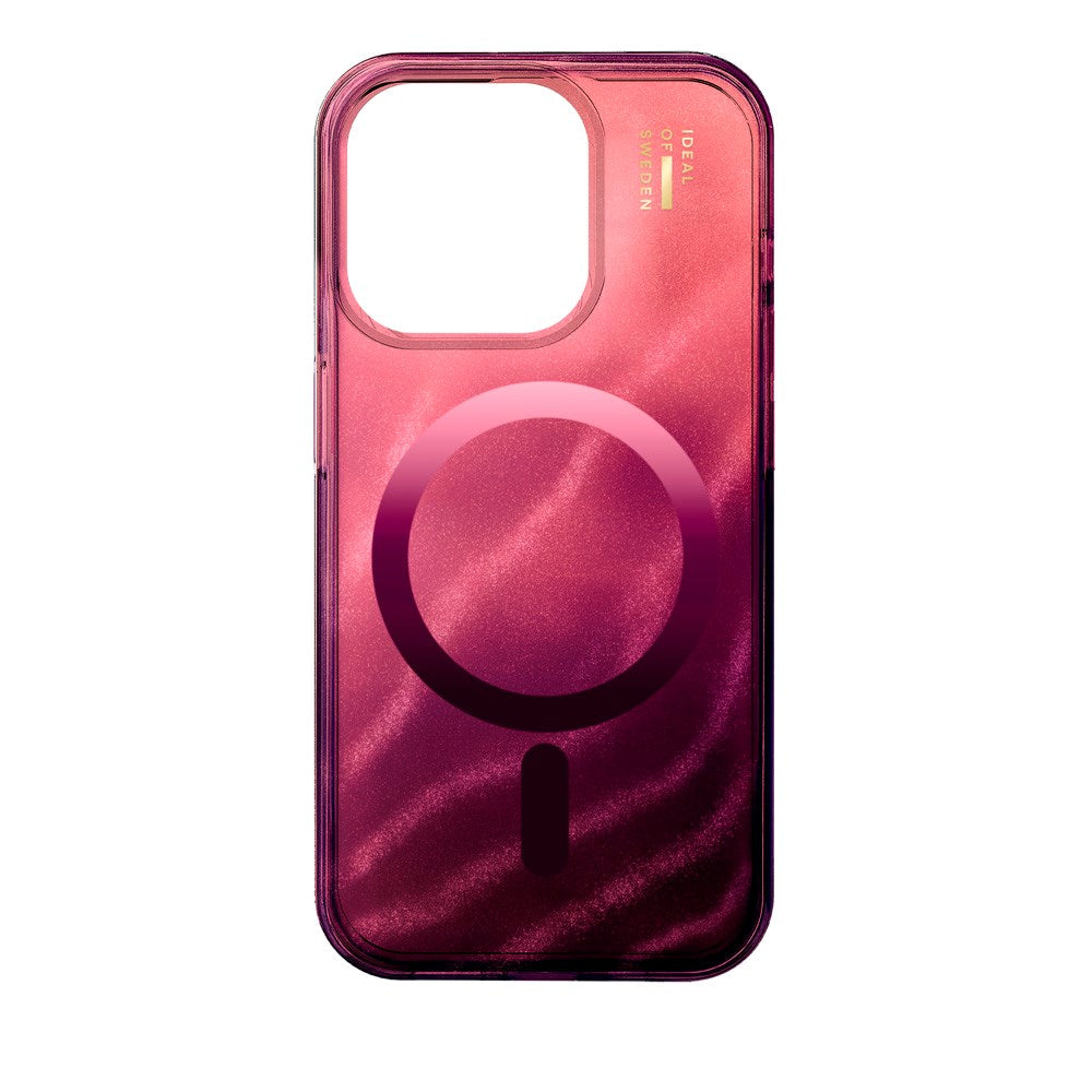 iPhone 14 Pro iDeal Of Sweden Clear Skal - MagSafe Kompatibel - Cherry Lacquer