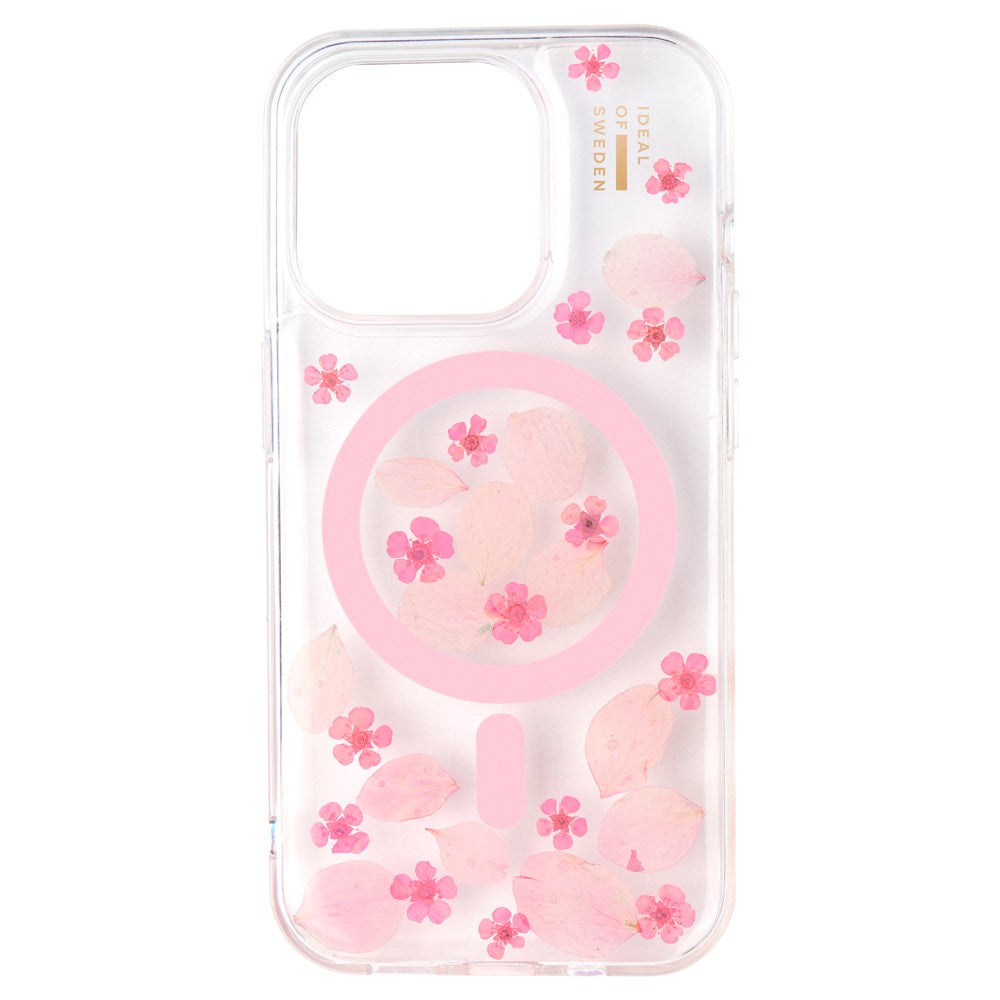 iDeal Of Sweden iPhone 15 Pro Clear Case - MagSafe Kompatibel - Cherry Blossom