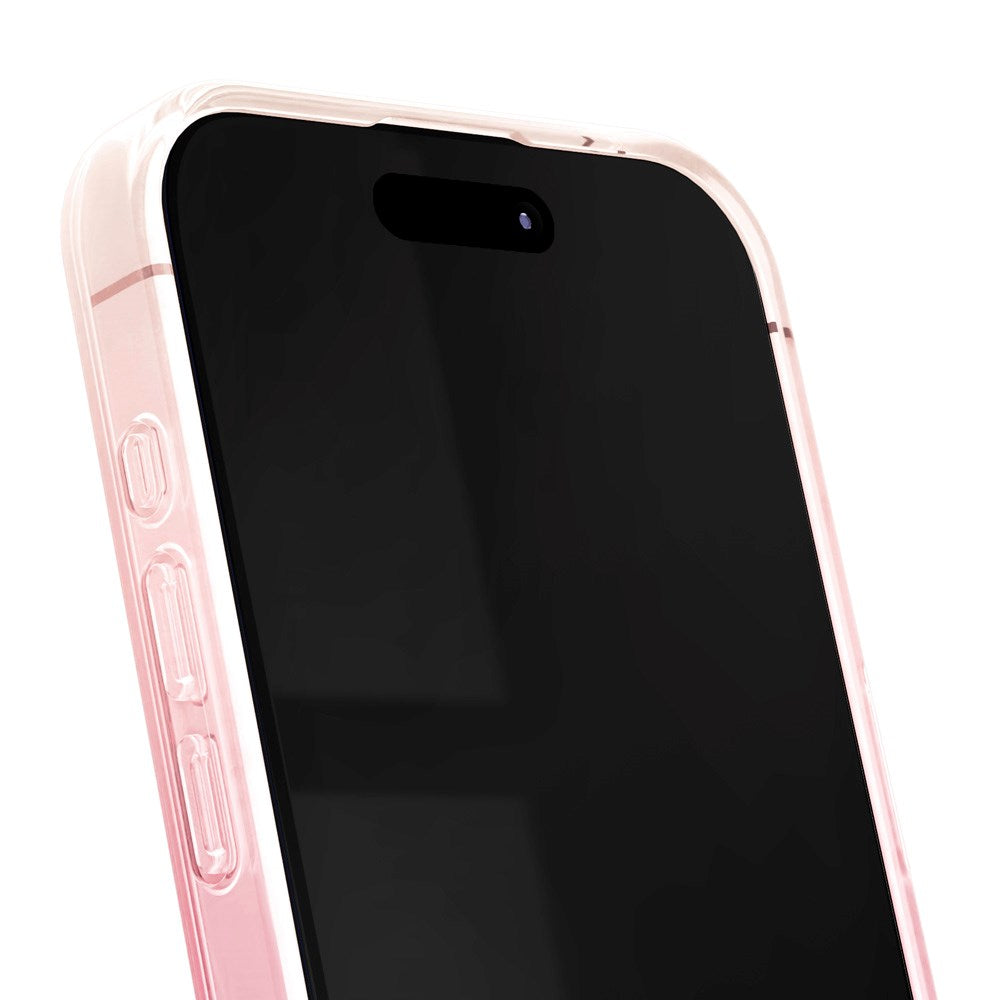 iPhone 15 Pro iDeal Of Sweden Clear Skal - MagSafe Kompatibel - Rose Blush