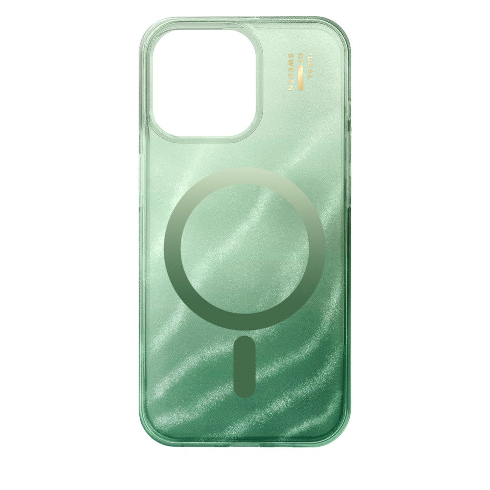 iPhone 15 Pro Max iDeal Of Sweden Clear Skal - MagSafe Kompatibel - Sage Green