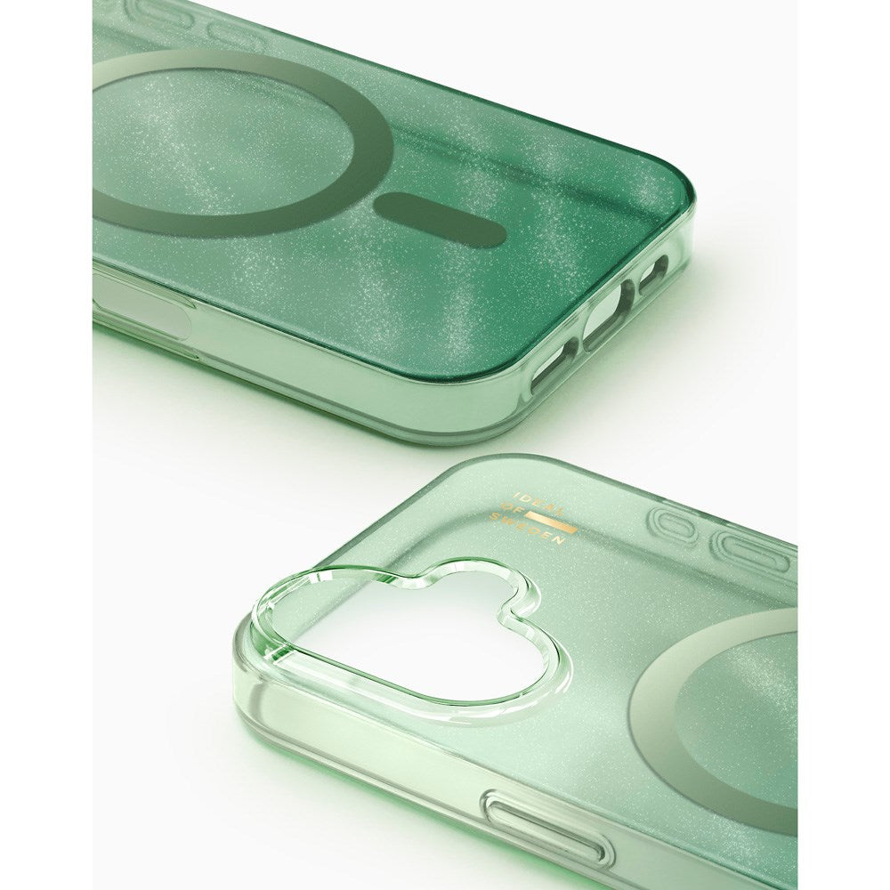 iPhone 17 iDeal Of Sweden Clear Skal - MagSafe Kompatibel - Sage Green
