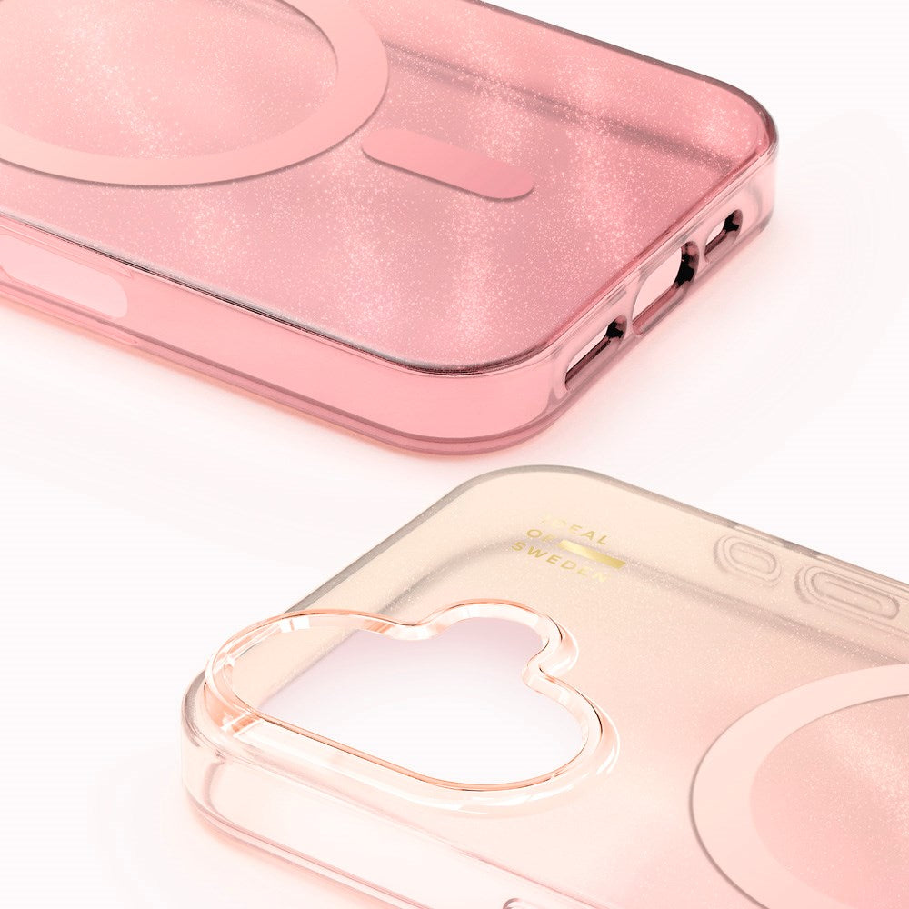 iPhone 17 iDeal Of Sweden Clear Skal - MagSafe Kompatibel - Rose Blush