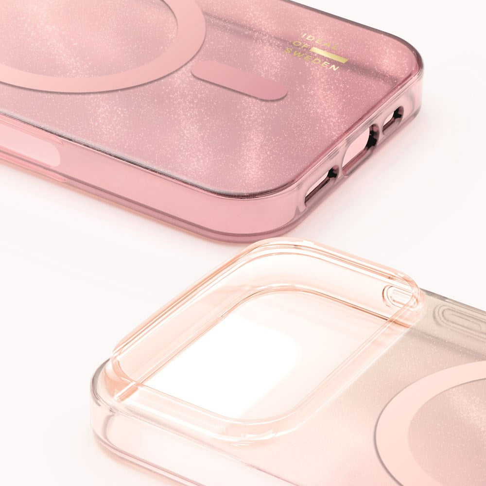 iPhone 18 Pro / 17 Pro iDeal Of Sweden Clear Skal - MagSafe Kompatibel - Rose Blush