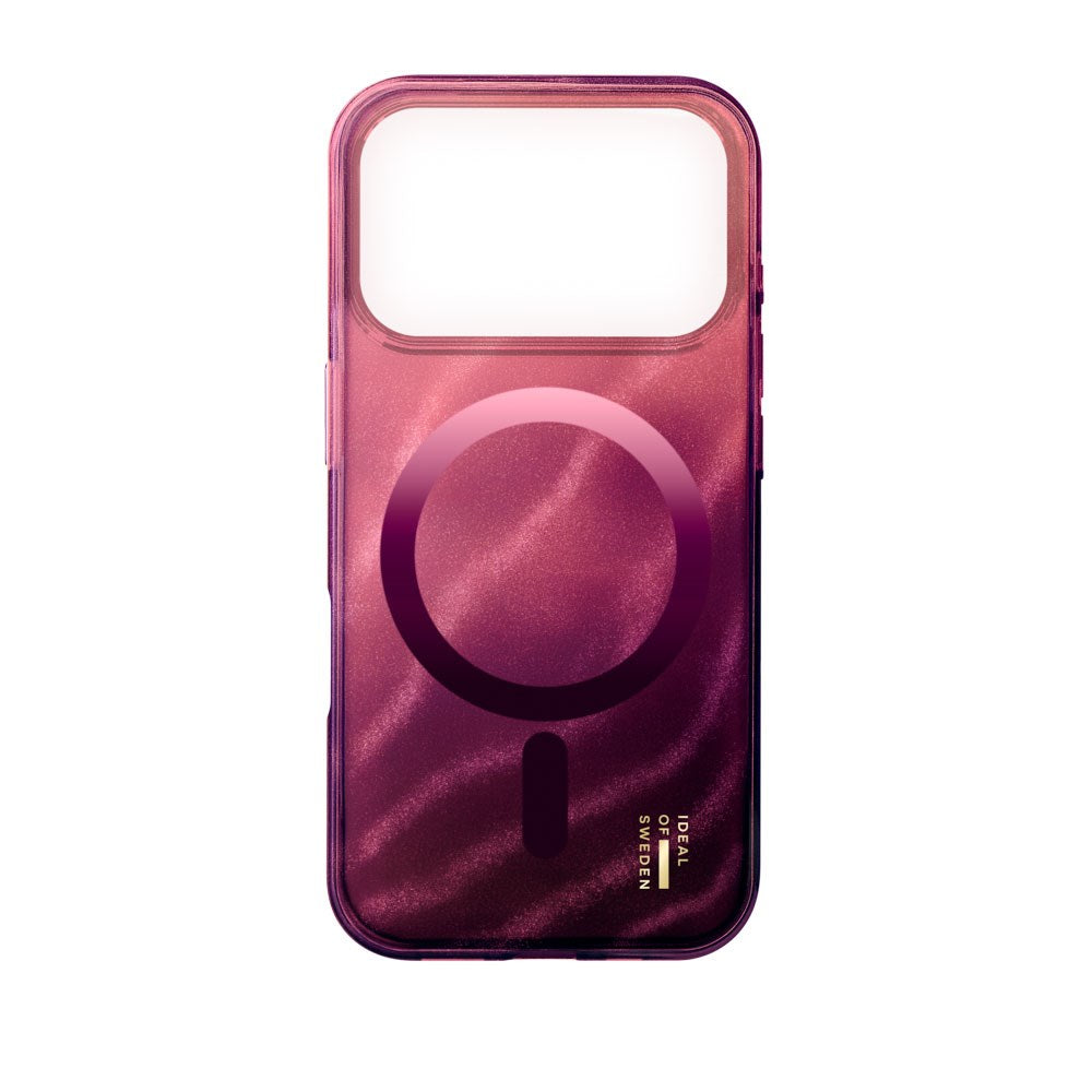 iPhone 18 Pro / 17 Pro iDeal Of Sweden Clear Skal - MagSafe Kompatibel - Cherry Lacquer