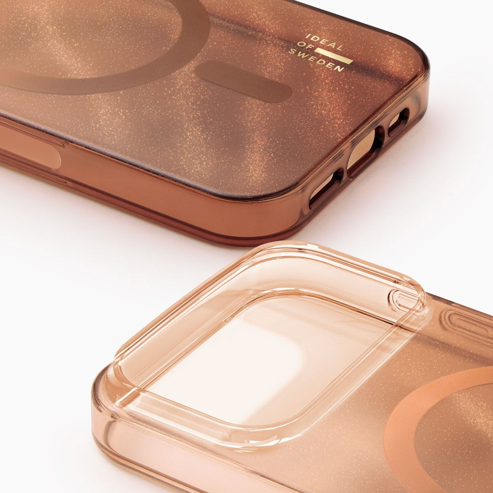 iPhone 18 Pro Max / 17 Pro Max iDeal Of Sweden Clear Skal - MagSafe Kompatibel - Mocha Mousse