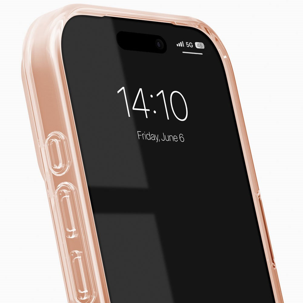 iPhone 18 Pro Max / 17 Pro Max iDeal Of Sweden Clear Skal - MagSafe Kompatibel - Mocha Mousse