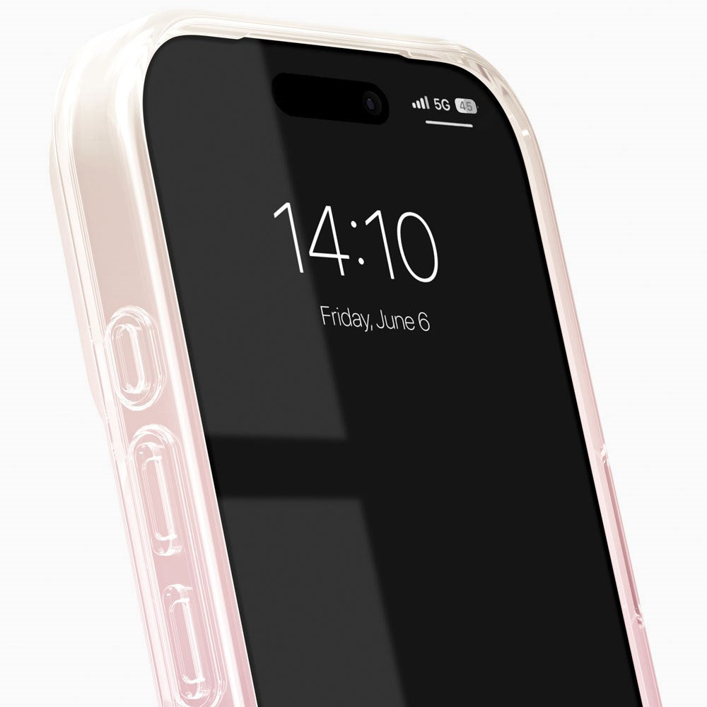 iPhone 18 Pro Max / 17 Pro Max iDeal Of Sweden Clear Skal - MagSafe Kompatibel - Rose Blush