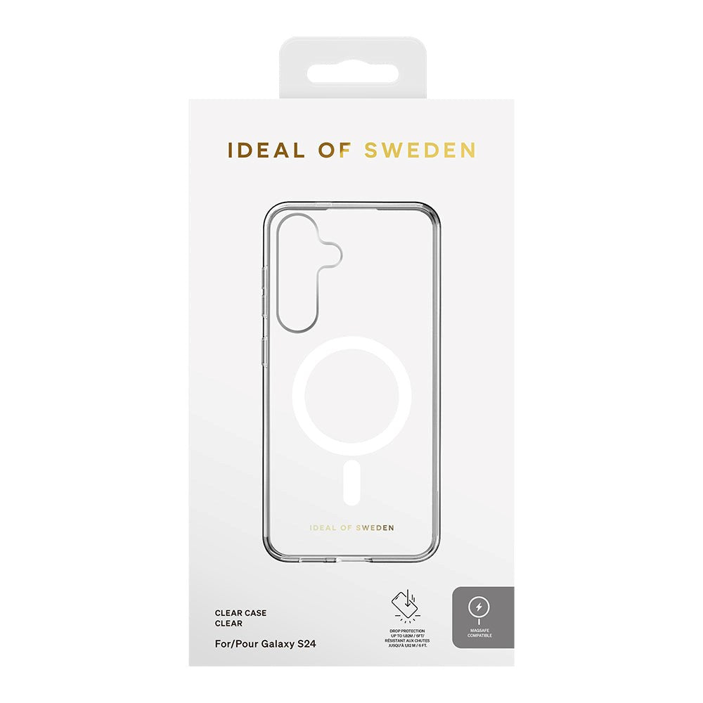 Samsung Galaxy S24 iDeal Of Sweden Clear Skal - MagSafe-Kompatibelt - Clear