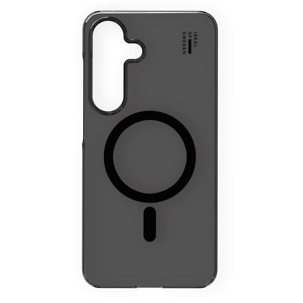 Samsung Galaxy S25+ (Plus) iDeal Of Sweden Clear Skal - Trådlös Laddning - Tinted Black