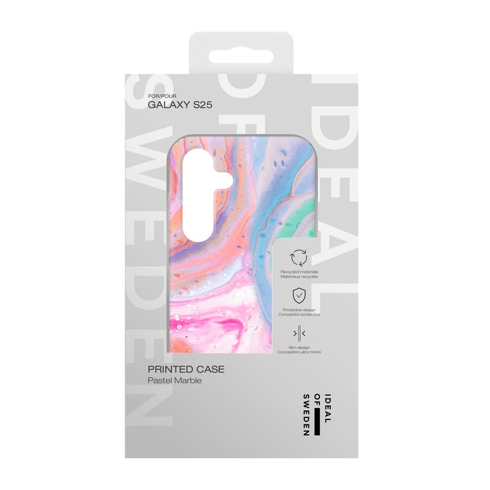 iDeal Of Sweden Samsung Galaxy S25 Fashion Skal - Pastel Marble