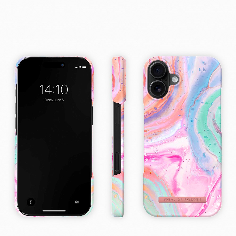 iDeal Of Sweden iPhone 17 Fashion Skal - MagSafe Kompatibel - Pastel Marble