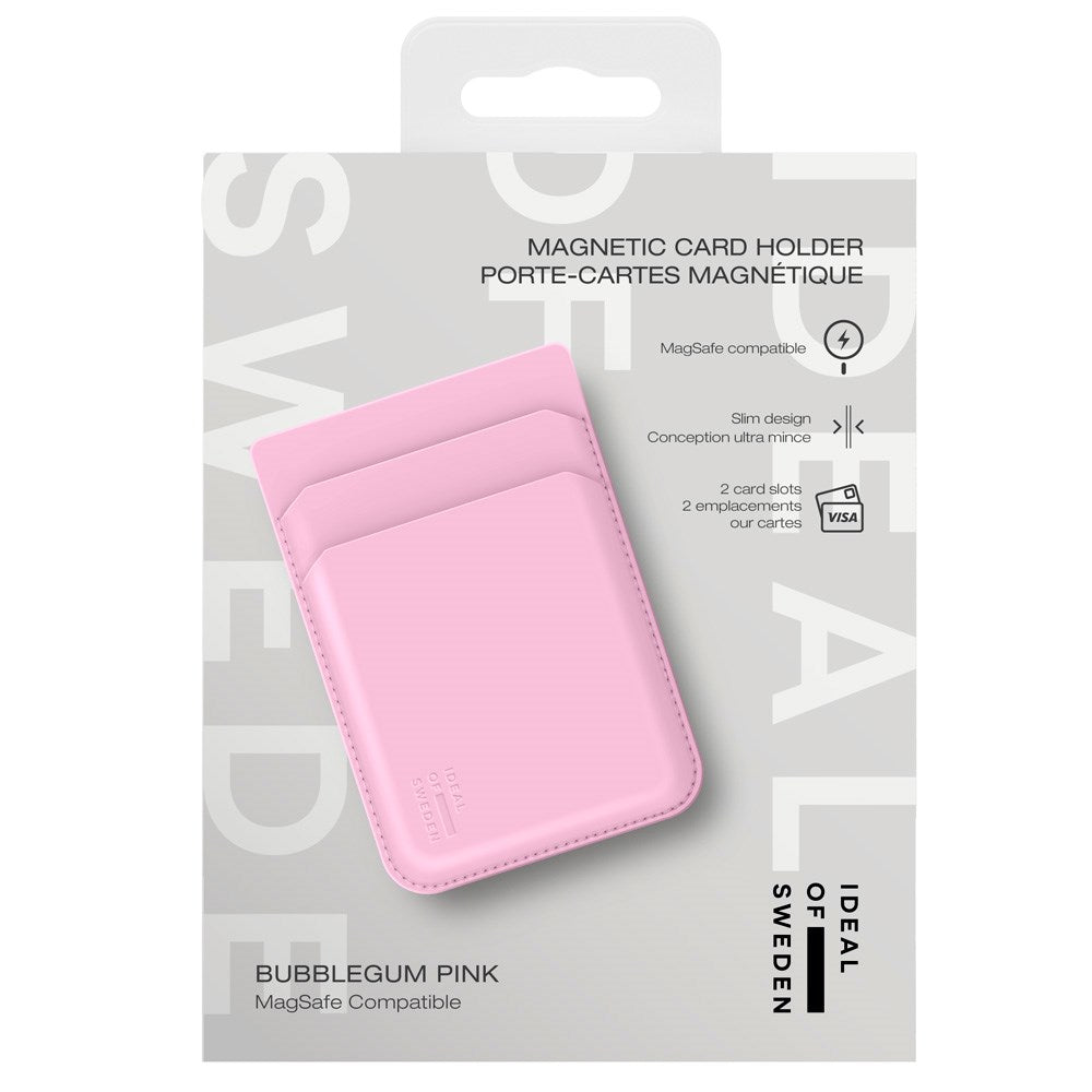 iDeal Of Sweden Magnetisk Korthållare - MagSafe-Kompatibel - Bubblegum Pink