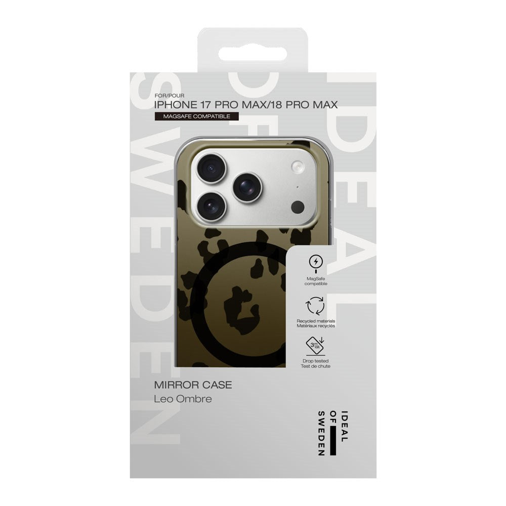 iPhone 18 Pro Max / 17 Pro Max iDeal Of Sweden Mirror Skal - MagSafe Kompatibel - Leo Ombre
