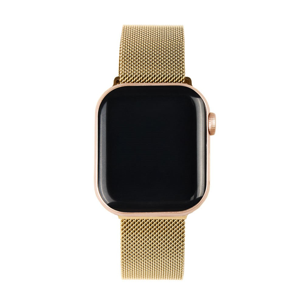 Apple Watch (42/44/SE/45/46/49mm) iDeal of Sweden Metallarmband - Metalic Gold