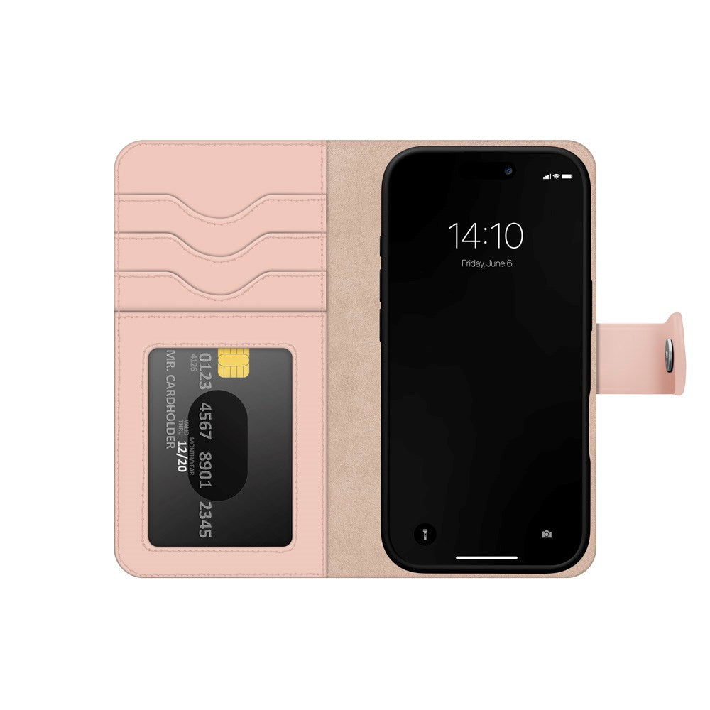 iDeal Of Sweden iPhone 17 Pro Magnet Wallet+ Fodral - MagSafe Kompatibel - Pink