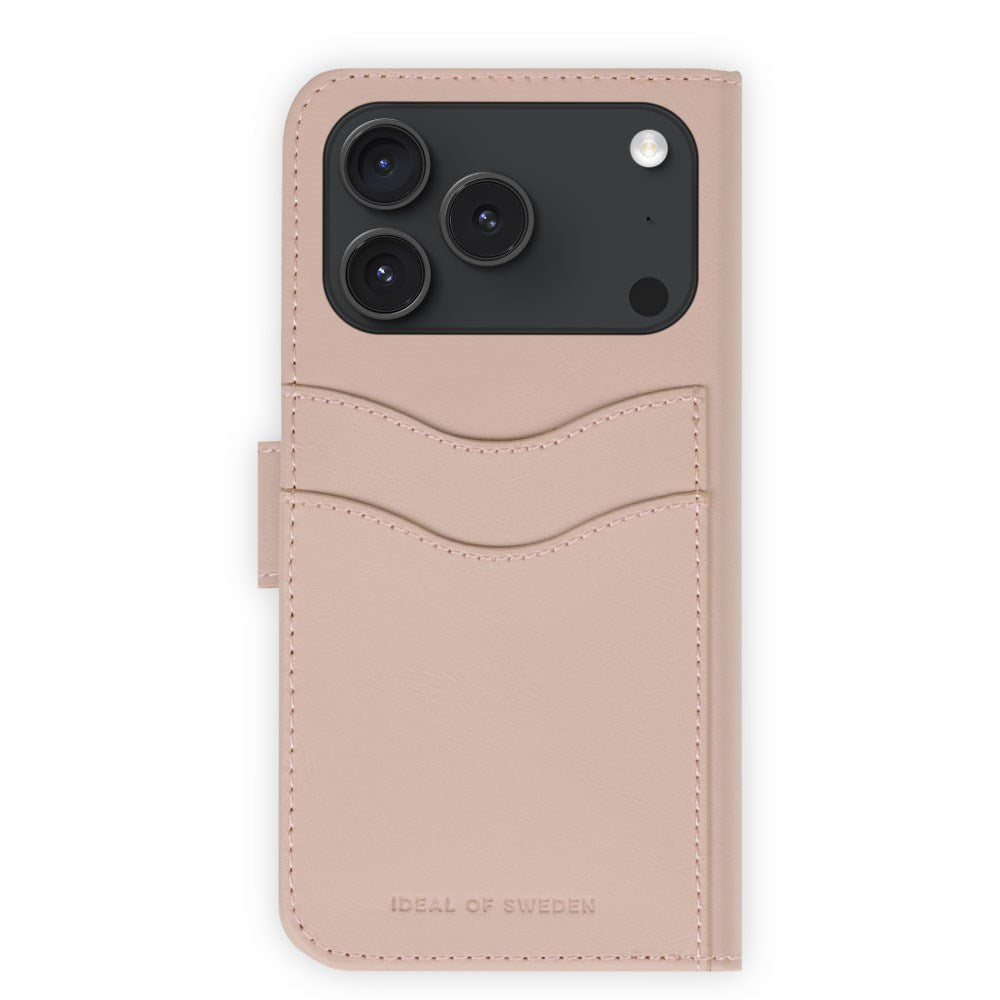 iPhone 18 Pro / 17 Pro iDeal Of Sweden Magnet Wallet+ Fodral - MagSafe Kompatibel - Pink