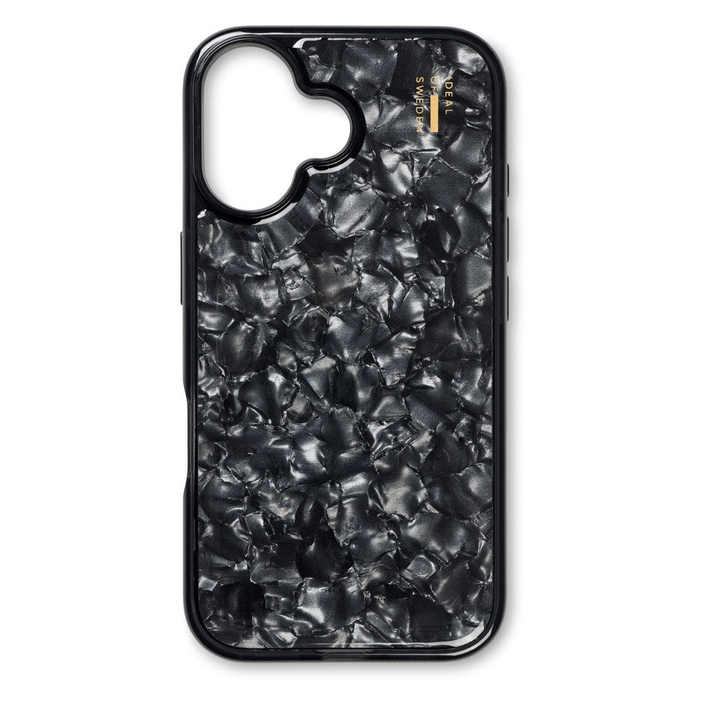 iPhone 16 Plus iDeal Of Sweden Pearlized Skal - Black