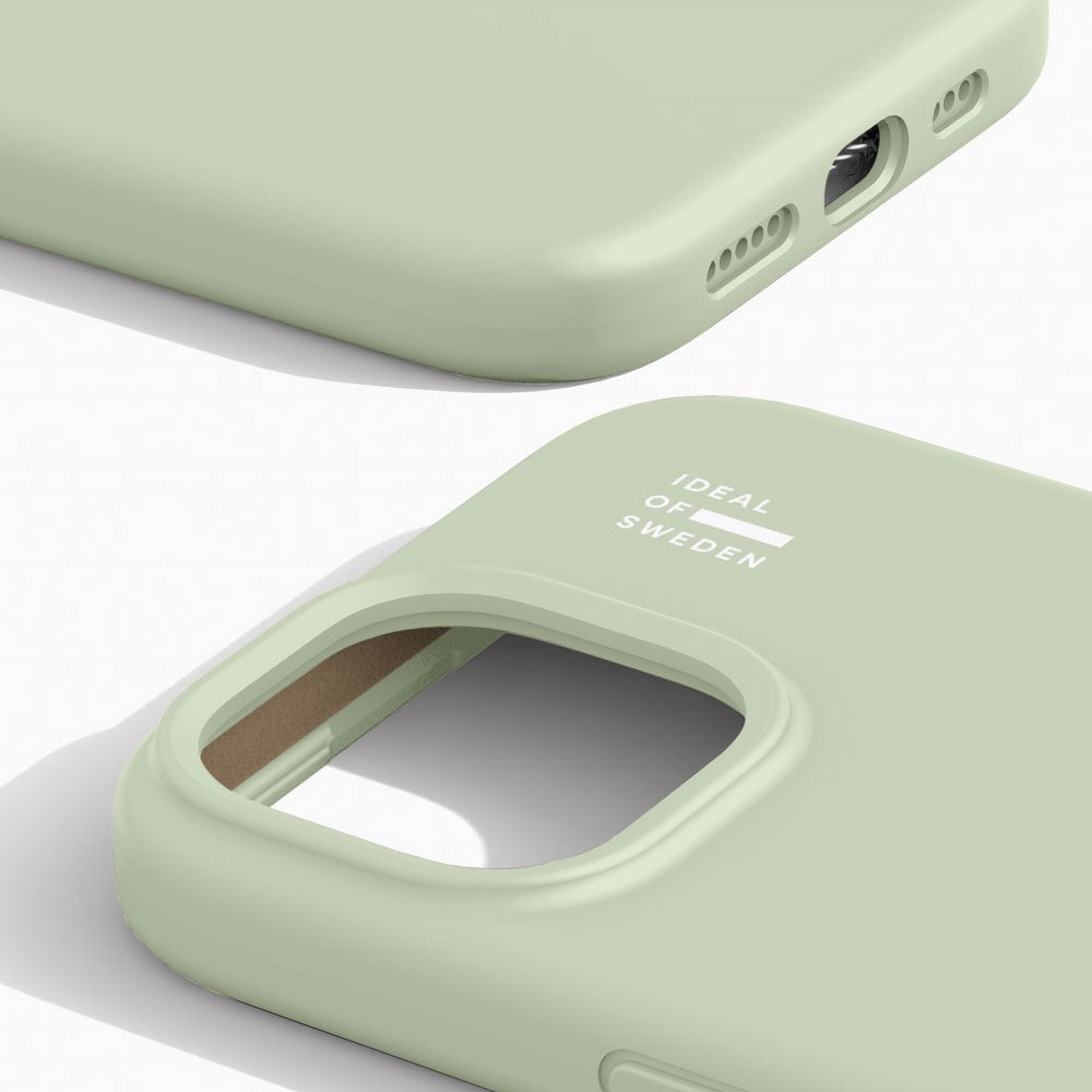 iPhone 17e / 16e / 15 / 14 / 13 iDeal Of Sweden Silicone Skal - Sage Green