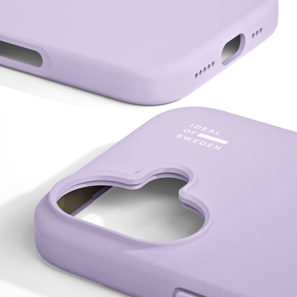 iPhone 16 iDeal Of Sweden Silicone Skal - Lavender Milk