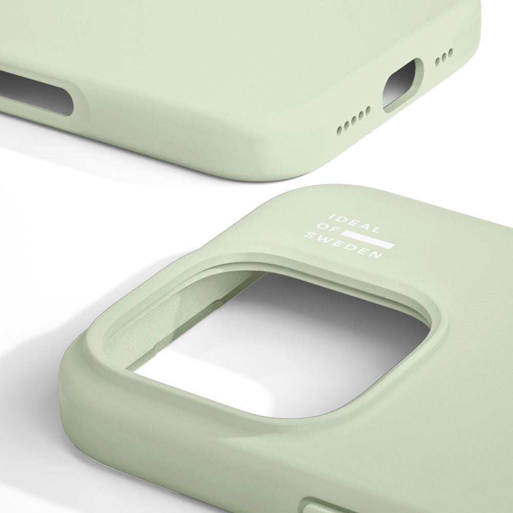 iPhone 16 Pro Max iDeal Of Sweden Silicone Skal - Sage Green