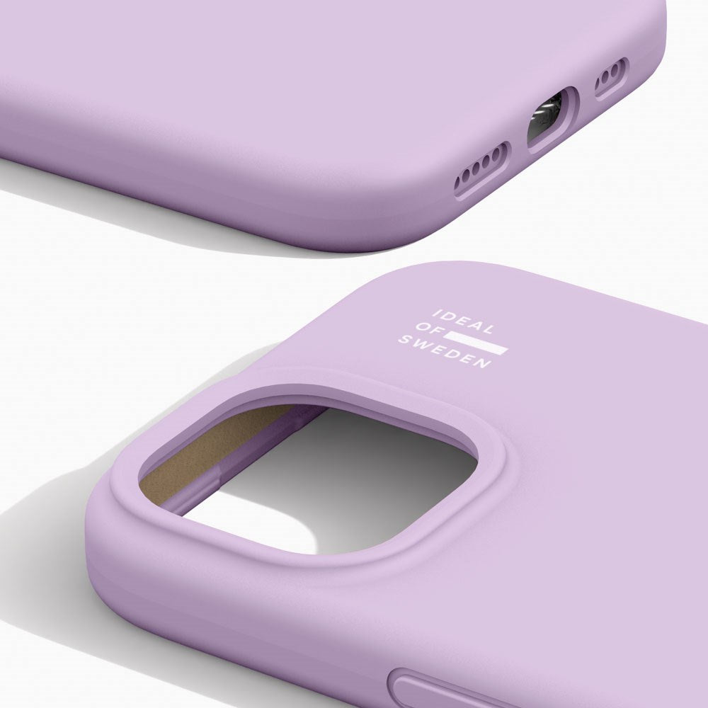 iPhone 17e / 16e / 15 / 14 / 13 iDeal Of Sweden Silicone Skal - Lavender Milk