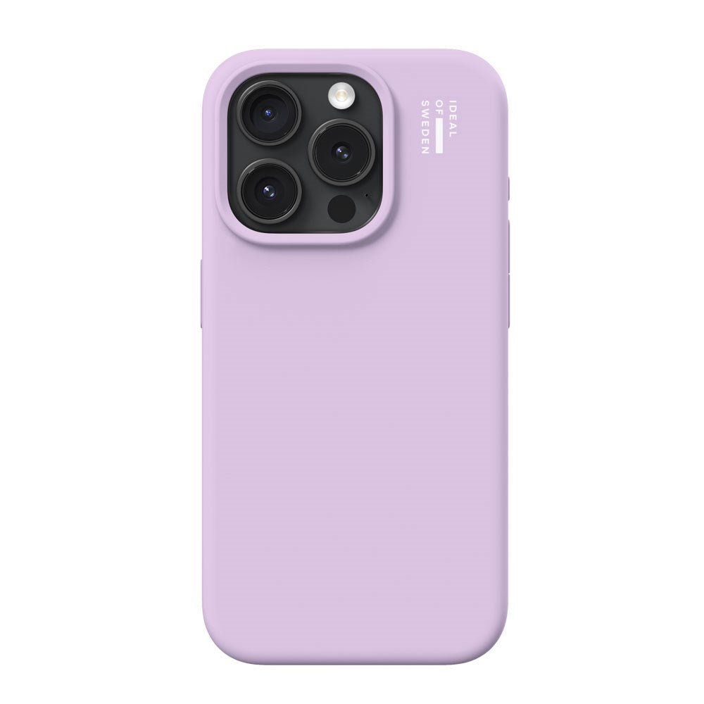 iPhone 15 Pro iDeal Of Sweden Silicone Skal - MagSafe Kompatibel - Lavender Milk