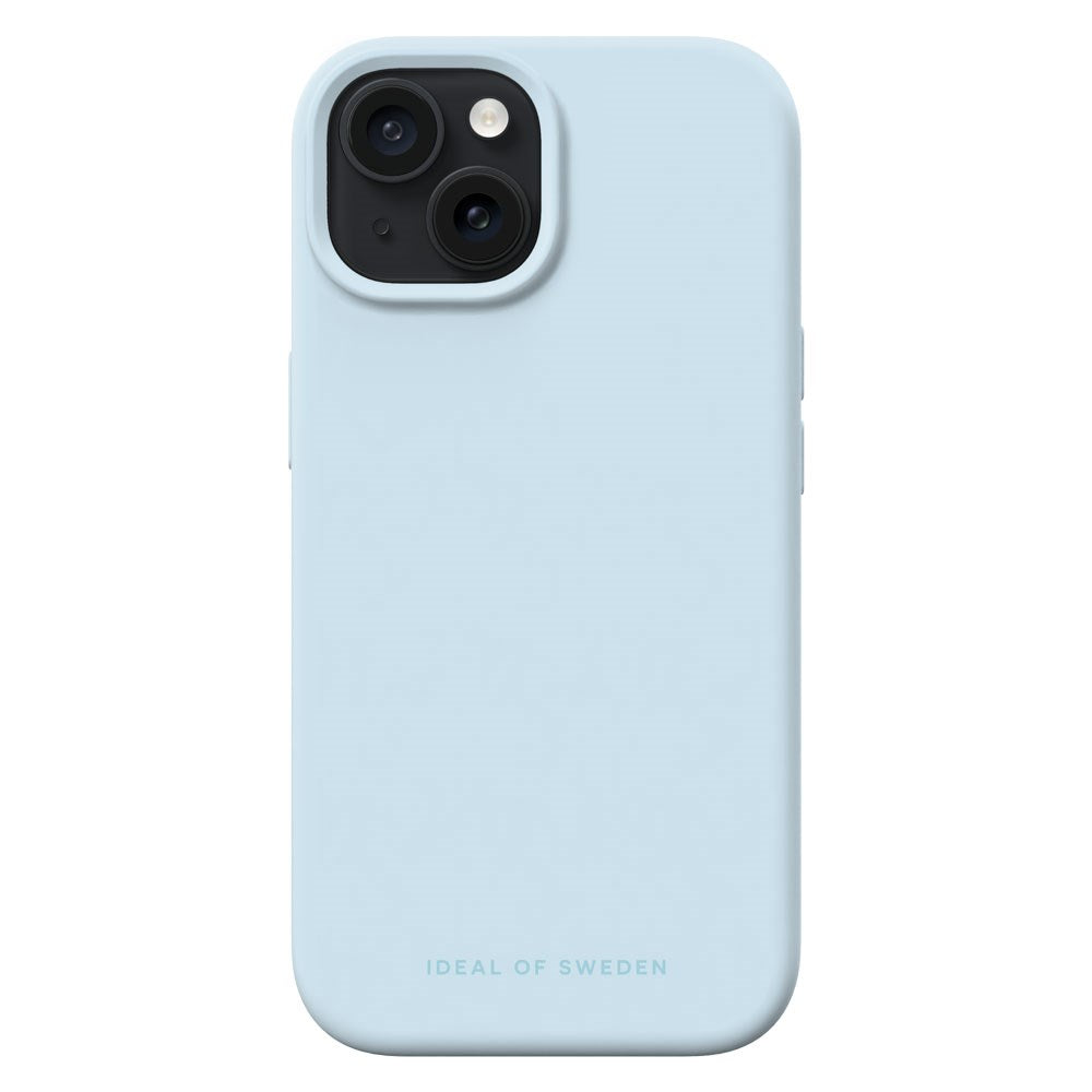 iPhone 16e / 15 / 14 / 13 iDeal Of Sweden Silicone Skal - MagSafe-Kompatibelt - Light Blue
