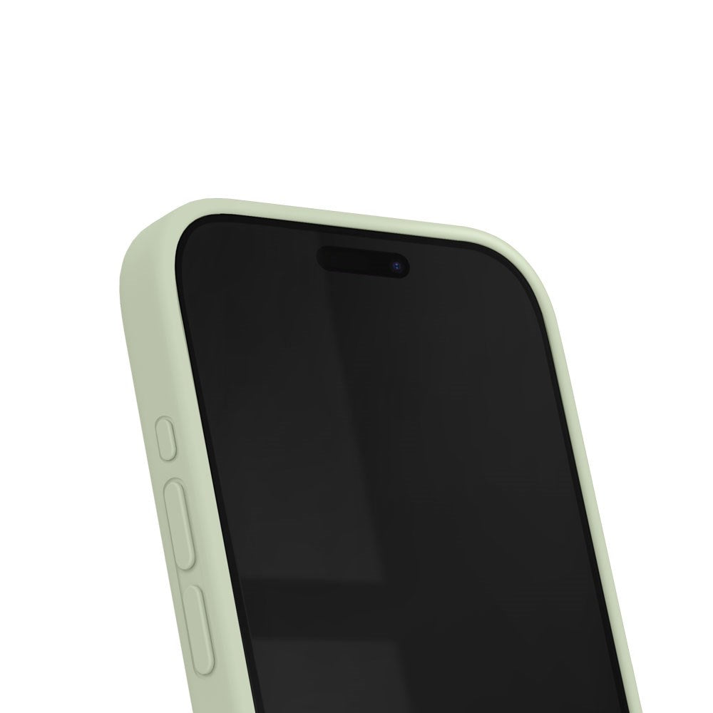 iPhone 15 Pro Max iDeal Of Sweden Silicone Skal - MagSafe Kompatibel - Sage Green