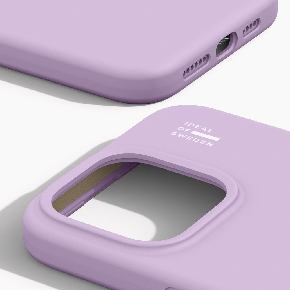 iPhone 15 Pro Max iDeal Of Sweden Silicone Skal - MagSafe Kompatibel - Lavender Milk