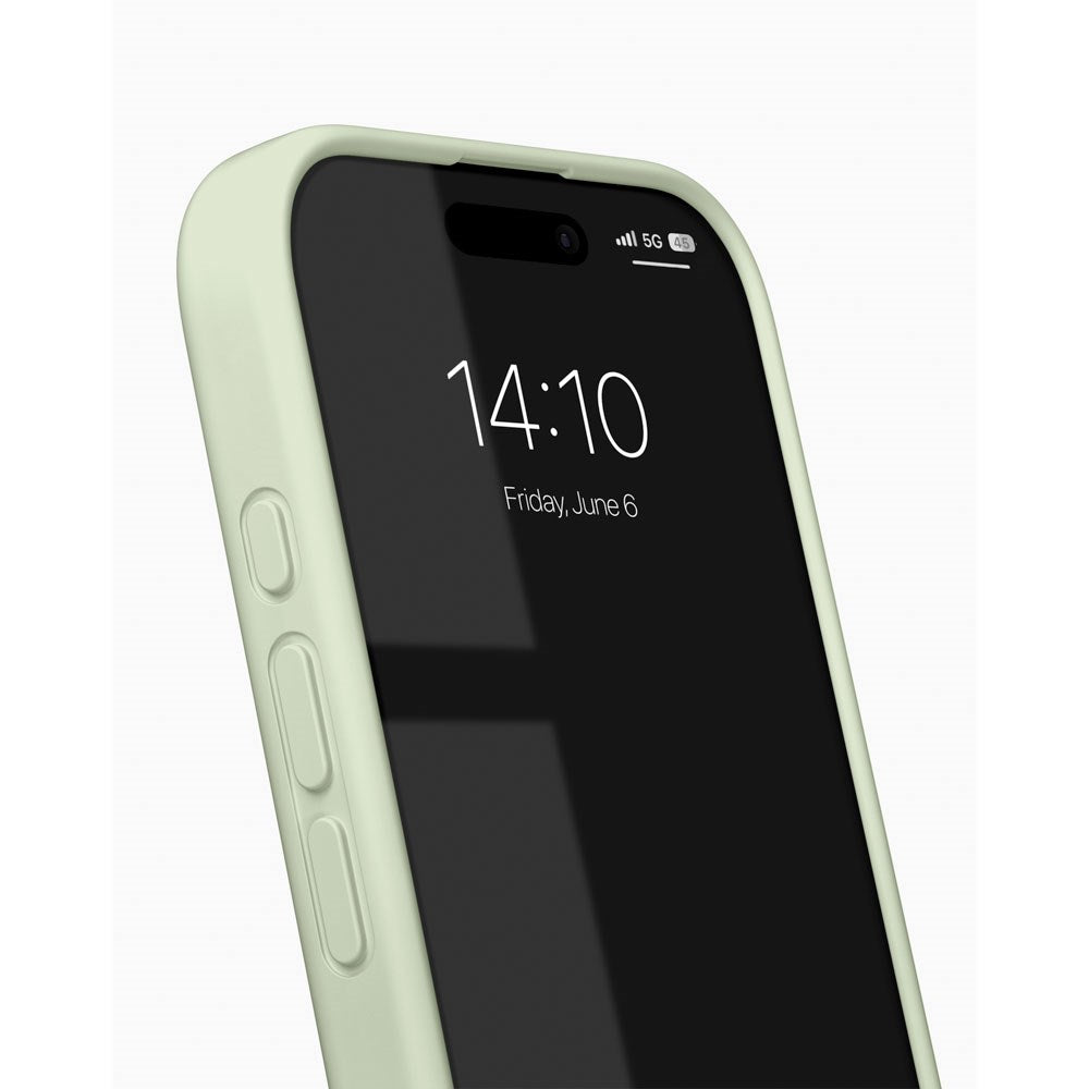 iPhone 16 iDeal Of Sweden Silicone Skal - Sage Green