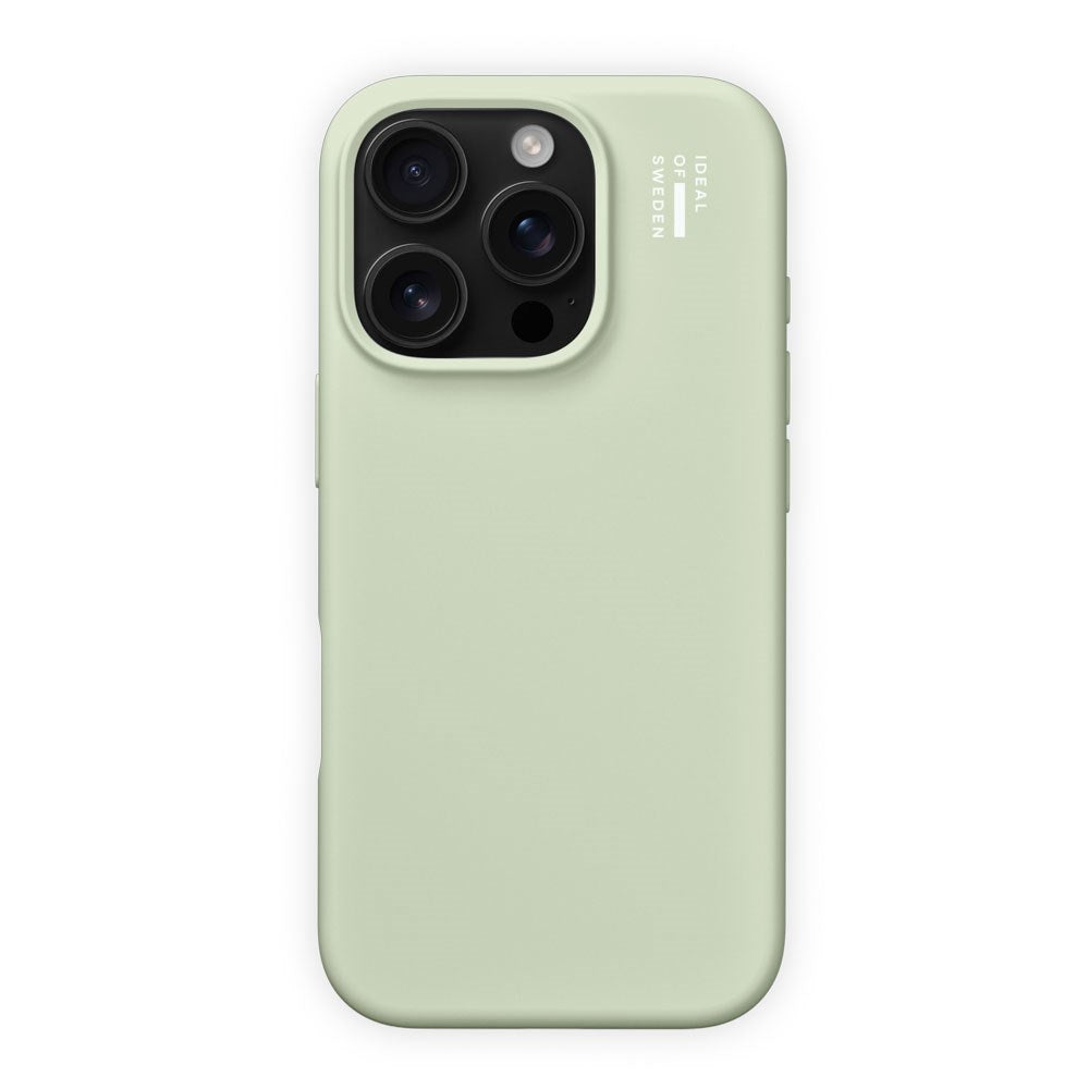 iPhone 16 Pro Max iDeal Of Sweden Silicone Skal - Sage Green