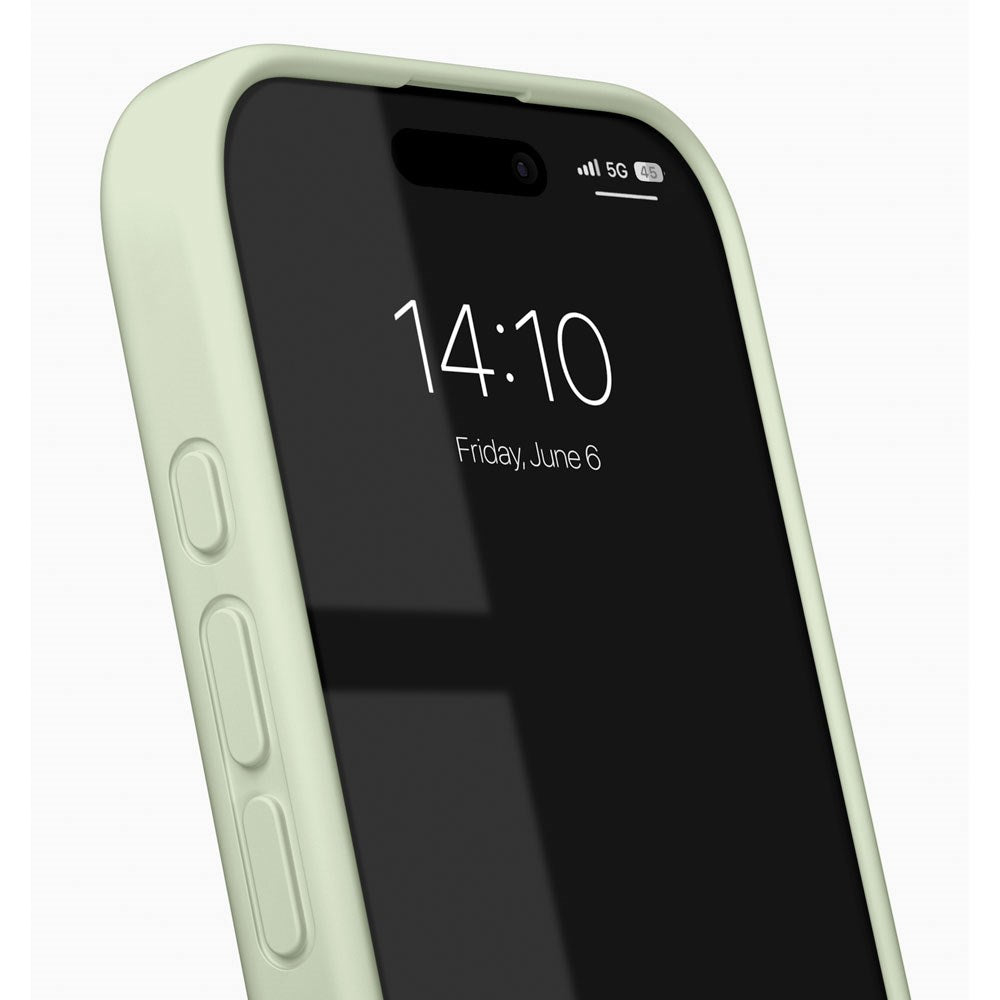 iPhone 17 iDeal Of Sweden Silicone Skal - MagSafe Kompatibelt - Sage Green