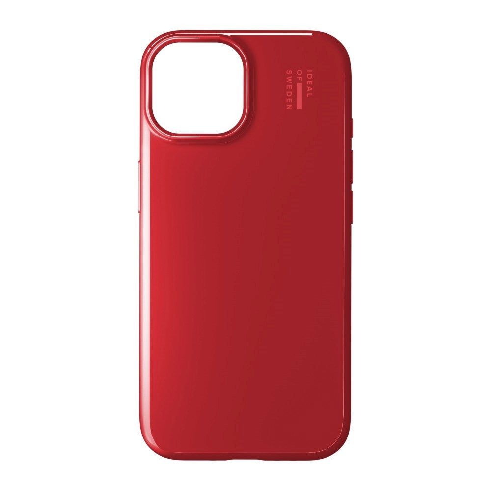iPhone 17e / 16e / 15 / 14 / 13 iDeal of Sweden Slim Skal - MagSafe Kompatibel - Power Red