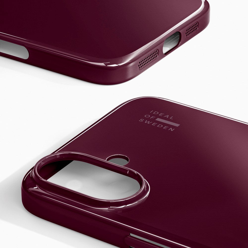 iDeal of Sweden iPhone 17 Slim Skal - MagSafe Kompatibel - Glossy Cherry