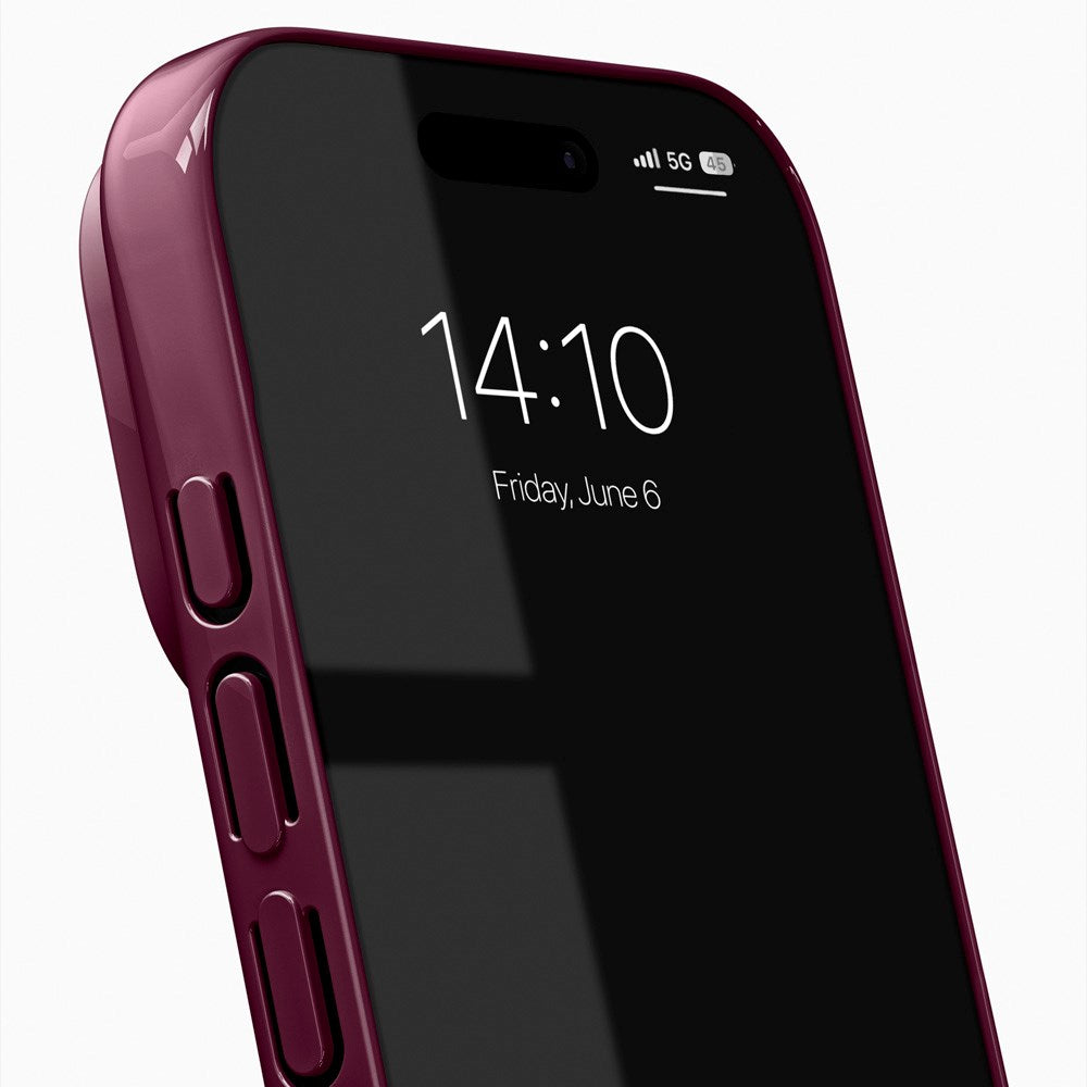 iDeal of Sweden iPhone 17 Pro Slim Skal - MagSafe Kompatibel - Glossy Cherry